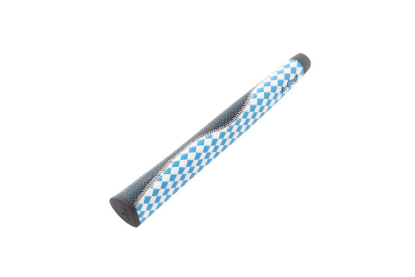 JUCAD JUMBO PUTTERGRIFF, weiß-blau kariert